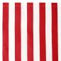 Preview: Markisenersatzstoff Rot und Weiß 10x1.6 m