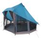 Preview: Familienzelt Tipi Blau für 6 Personen wasserfest