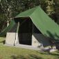 Preview: Tipi Zelt 10 Personen Grün Taft