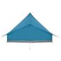 Preview: Familienzelt Tipi Blau 10-Personen Wasserdicht