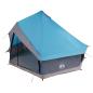 Preview: Familienzelt Tipi Blau 8-Personen wasserdicht