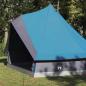 Preview: Familienzelt Tipi Blau 8-Personen wasserdicht