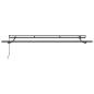 Preview: Markisenrahmen Anthrazit 3,5 x 2 m Metall