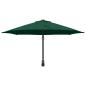 Preview: großer grüner Patio-Regenschirm Metall, Polyester Groß Kippbar