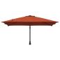 Preview: Freischwingender Schirm Terrakotta Polyester Groß Kippbar