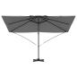 Preview: Freischwinger-Sonnenschirm Anthrazit