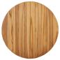 Preview: Garten Bistro Tisch Ø70x75 cm Massivholz Teak