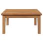 Preview: Gartentisch 60x60x30 cm Massivholz Teak