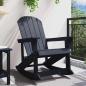 Preview: Adirondack-Schaukelstuhl Marineblau 73.5x92x90 cm HDPE