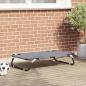Preview: ARDEBO.de - Faltbares Hellgraues Hundebett M Oxford Gewebe und Stahl