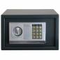 Preview: Elektronischer Digitalsafe Dunkelgrau 31x20x20 cm Stahl