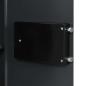Preview: ARDEBO.de - elektronischer Digital Safe mit Regal Dunkelgrau 40x35x60 cm Stahl