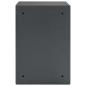 Preview: Elektronischer Digital Safe mit Fingerabdruckschloss 31x35x50 cm Stahl