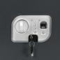 Preview: Elektronischer Digital Safe mit Fingerabdruckschloss 31x35x50 cm Stahl