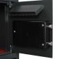 Preview: ARDEBO.de - Elektronischer Digitaler Safe Dunkelgrau 35x31x80 cm Stahl