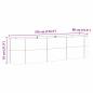 Preview: Hochbeet Pflanzgefäß Holzoptik Metall 320 X 80 X 81 cm Langlebig