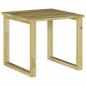 Preview: Sonnenbett Tisch 40x40x36 cm Imprägniertes Kiefernholz