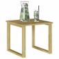 Preview: Sonnenbett Tisch 40x40x36 cm Imprägniertes Kiefernholz