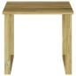 Preview: Sonnenbett Tisch 40x40x36 cm Imprägniertes Kiefernholz