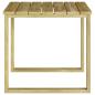 Preview: Sonnenliegetisch 50.5x50.5x46 cm Imprägniertes Kiefernholz