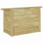 Preview: Aufbewahrungsbox mit Speicher Natur 80 x 44,5 x 57,5 cm