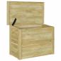 Preview: Aufbewahrungsbox mit Speicher Natur 80 x 44,5 x 57,5 cm