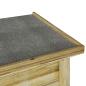 Preview: Aufbewahrungsbox mit Speicher Natur 80 x 44,5 x 57,5 cm