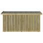 Preview: Aufbewahrungsbox 119x44x58,5 cm behandeltes Kiefernholz