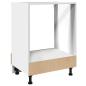 Preview: Ofenschrank Alte Holz 60x46x81,5 cm Spanplatte