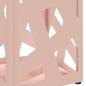 Preview: Regenschirmständer Rosa Metall Mittel Dekorative Muster