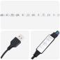 Preview: Nachttisch mit LED-Lichtern Altholz