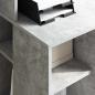 Preview: Schreibtisch mit Stauraum Beton grau 90x48x101.5 cm Holzwerkstoff