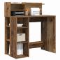 Preview: Tisch mit Stauraum Alte Holz 90x48x101.5 cm Holzwerkstoff