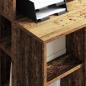Preview: Tisch mit Stauraum Alte Holz 90x48x101.5 cm Holzwerkstoff