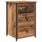 Preview: Alter Holztisch Alter Holz MDF, Spanplatte, Metall Mittel