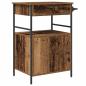 Preview: Küchentrolley Alt Holz 56x43x89,5 cm Hergestelltes Holz