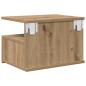 Preview: Schwebende Nachttische 2 Stück Artisan Eiche 40x31x27 cm Werkstoff Holz