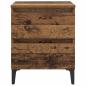 Preview: Bettenschrank Altes Holz 40x35x50 cm Holzwerkstoff