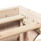 Preview: Bettgestell Natur Massivholz Kiefer 100 x 200 cm Langlebig
