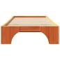 Preview: Bettrahmen Wax Brown Massivholz 90 x 200 cm Langlebig
