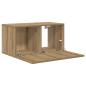 Preview: TV-Schranksystem Artisan Eiche MDF, Furnier Mittel TV-Schrank