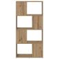 Preview: TV Stand Artisan Eiche Engineered Wood 60 cm x 24 cm x 124 cm