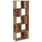 Preview: TV Stand Verwittertes Holz Holzwerkstoff 60 x 24 x 155 cm