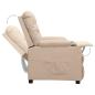 Preview: Relaxsessel Creme Stoff