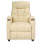 Preview: Relaxsessel Elektrisch Creme Stoff