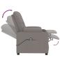 Preview: Relaxsessel Elektrisch Taupe Stoff
