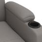 Preview: Relaxsessel Elektrisch Taupe Stoff