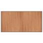 Preview: Teppich Rechteckig Natur 100x200 cm Bambus