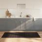 Preview: ARDEBO.de - Teppich Rechteckig Dunkelbraun 80x200 cm Bambus