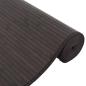 Preview: Teppich Rechteckig Dunkelbraun 80x200 cm Bambus